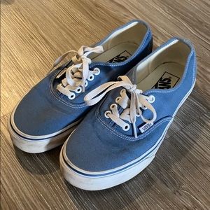 Blue Authentic Vans